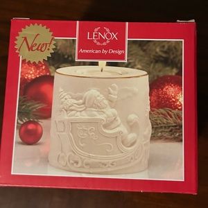 New Santa Tea light Candle Holder